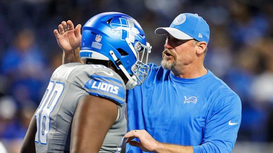 Steelers' Dan Campbell and Brodric Martin Steelers' Dan Campbell and Brodric Martin