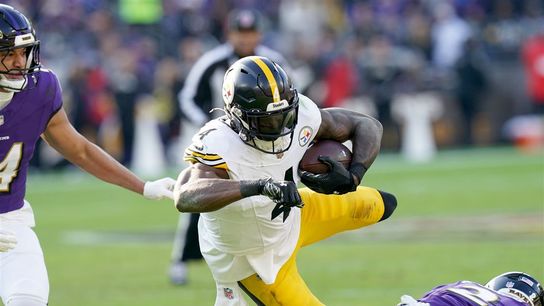 Steelers' DK Metcalf Left Behind In Baltimore After Innocent Health Scare. Photo by Matt Freed / Post-Gazette