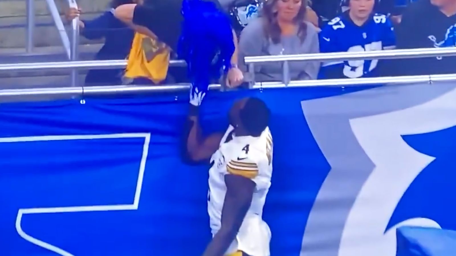 Steelers' DK Metcalf Makes Big Mistake Punching A Fan (Steelers News). Photo by CBS on NFL