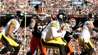 Browns' Myles Garrett Sends Bold Fighting Words To Steelers Fans (Steelers News). Photo by Kirk Irwin / Associated Press
