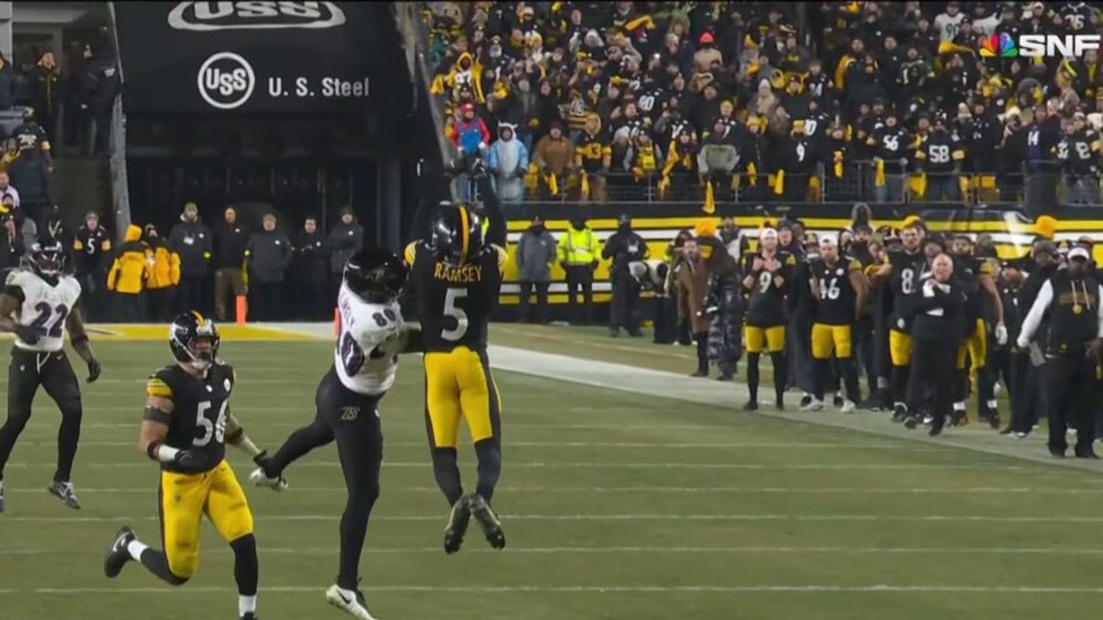 Steelers' Jalen Ramsey Gets Private Call Letting Him Know Legends In Pittsburgh Are Born In Playoff Games (Steelers News). Photo by Sunday Night Football