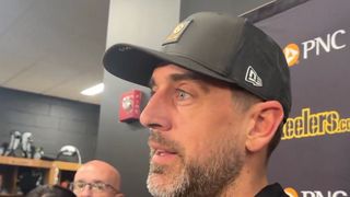 Steelers' Aaron Rodgers Reveals Stern Message Sent To Broderick Jones (Steelers News). Photo by X: @bepryor