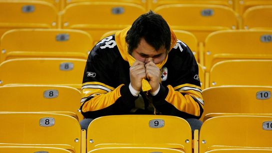 Steelers fan upset Steelers fan upset