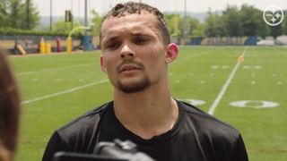 Steelers' Roman Wilson Makes His Feelings Obvious On Potential Gabe Davis Addition (Steelers News). Photo by Steelers.com