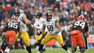 Steelers OT Dylan Cook Has Solid Season Opener Despite 1 Major Category On The Stat Sheet (Steelers News). Photo by Karl Roser / Pittsburgh Steelers