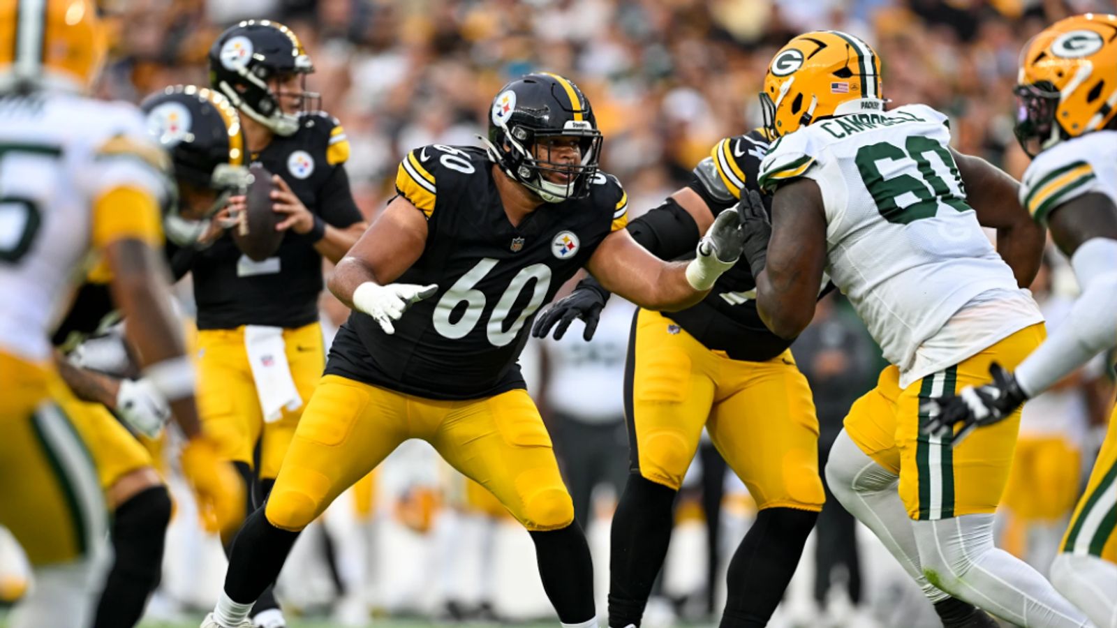 Steelers' Rookie Has A Huge Opportunity Given The Underwhelming Play Upfront On Offense (Steelers News). Photo by Karl Roser / Pittsburgh Steelers