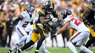 Steelers' Rico Dowdle Was A Massive Disappointment In Team Debut (Steelers News). Photo by Jordan Perez / Pittsburgh Steelers