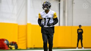 Polished, Tough, and Versatile: Greg Cosell Says Germie Bernard is a Perfect Steelers Wide Receiver (Steelers News). Photo by Alysa Rubin / Pittsburgh Steelers