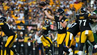 Steelers' Will Howard Showed 1 Important Development Despite Rough Preseason Start (Steelers News). Photo by Emilee Fails / Pittsburgh Steelers
