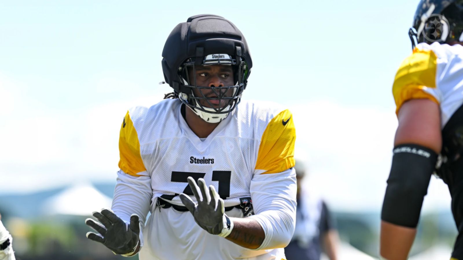 Steelers Rookie Max Iheanachor Already Proving Why He Was The Correct First-Round Pick For Pittsburgh (Steelers News). Photo by Karl Roser / Pittsburgh Steelers