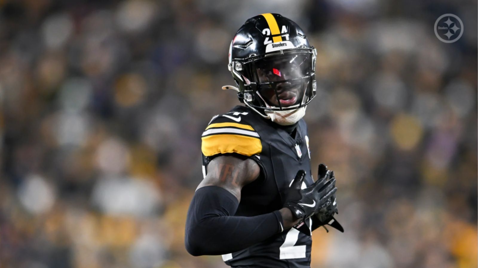 Steelers' Joey Porter Jr Encouraged To Read The Room: "They Really Get Offended Over There In Pittsburgh" (Steelers News). Photo by Alysa Rubin / Pittsburgh Steelers