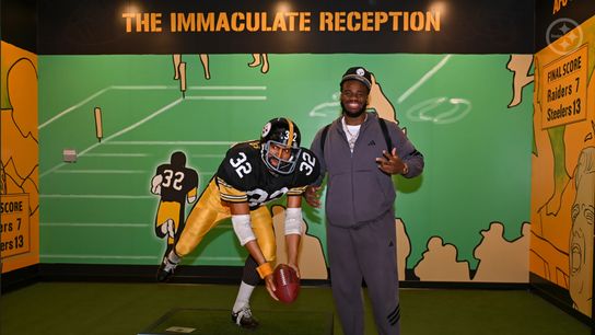 Steelers' Max Iheanachor Has Unexpected Mentor Emerge Ahead Of Rookie Season. Photo by Karl Roser / Pittsburgh Steelers