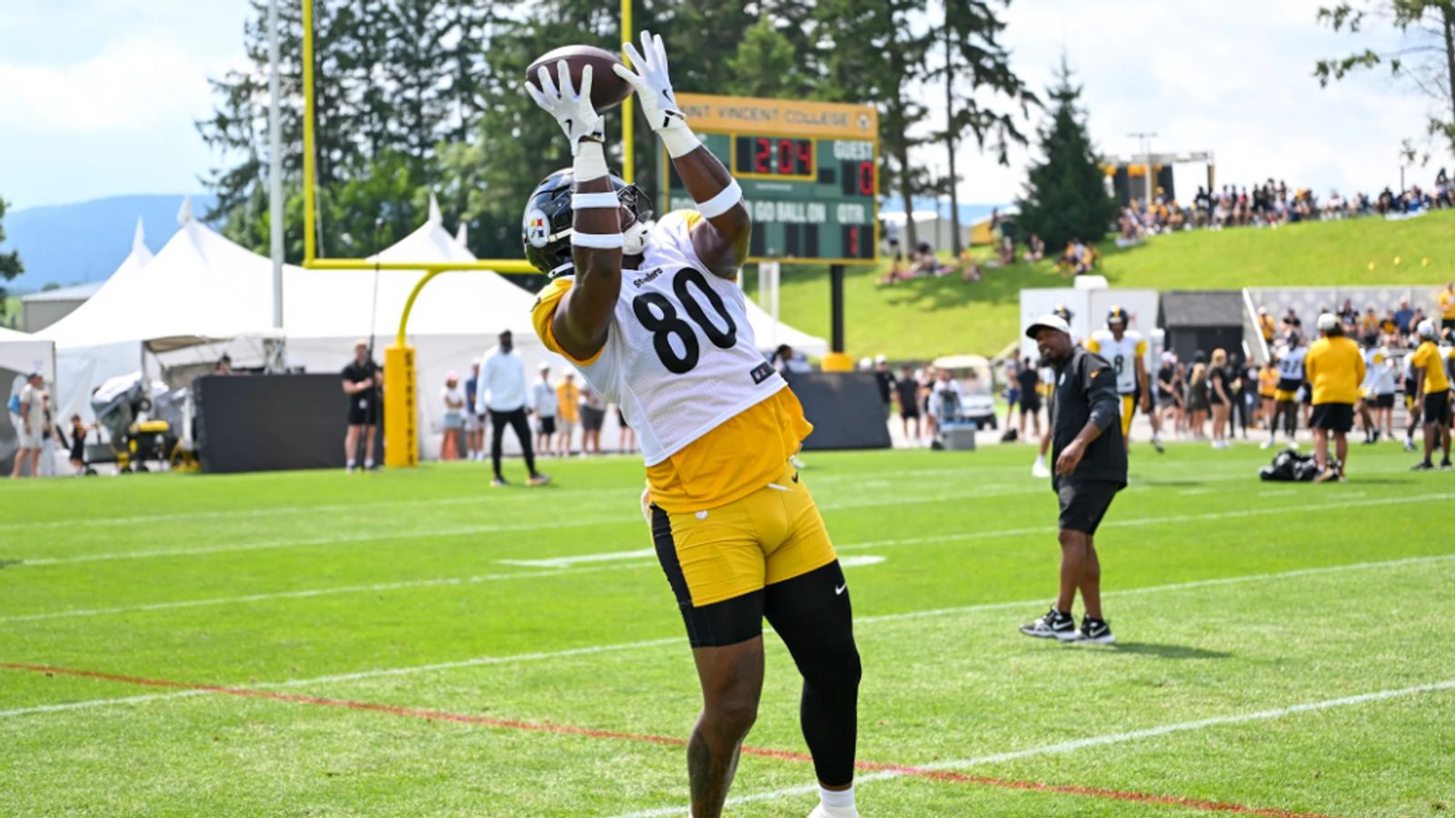 Steelers' Darnell Washington Provides Reasoning For Important Physical Change Ahead Of 2026 Season (Steelers News). Photo by Karl Roser / Pittsburgh Steelers