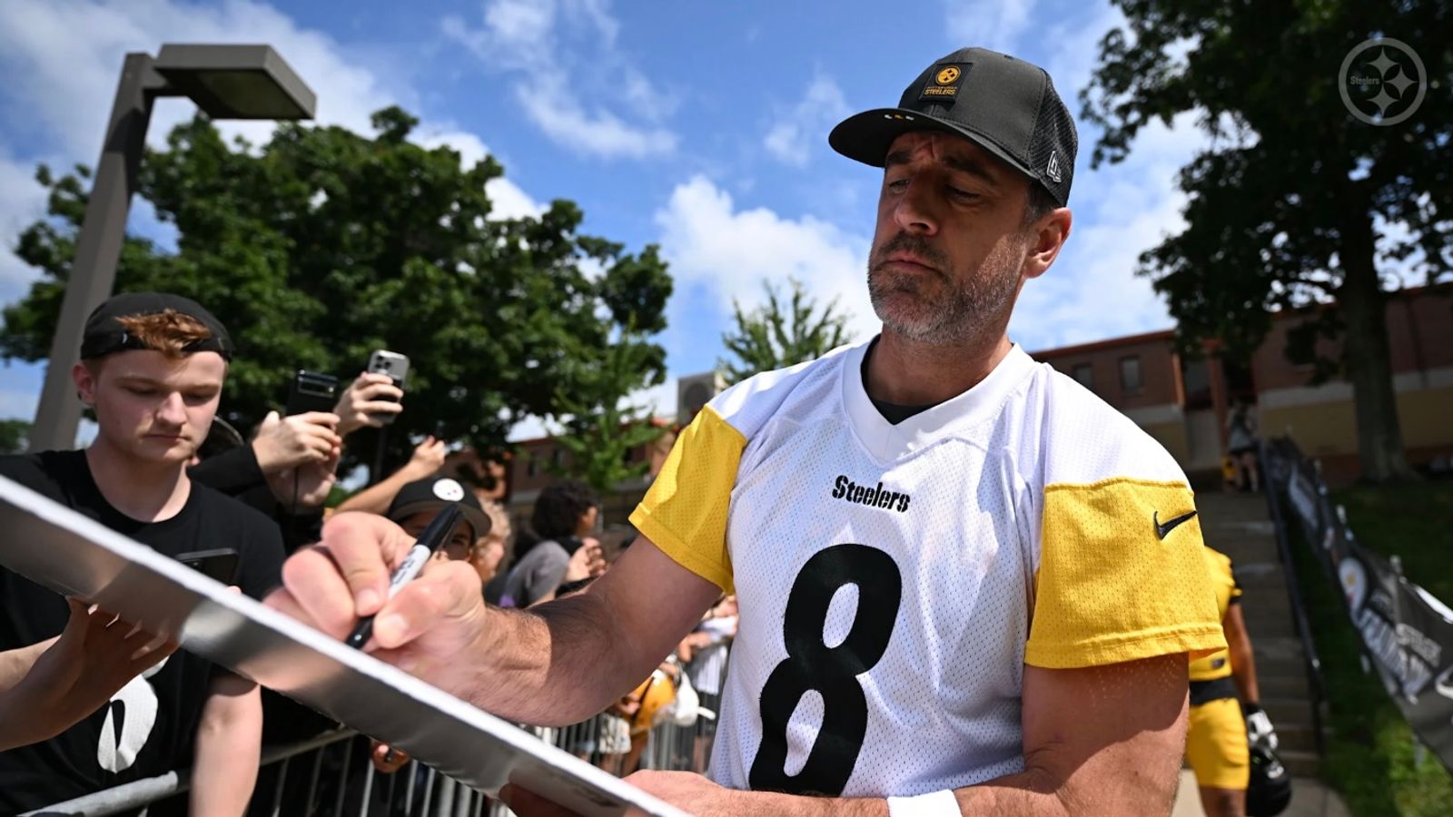 Steelers' Mike McCarthy Gets Honest About The Current State Of His Relationship With Aaron Rodgers (Steelers News). Photo by Jordan Perez / Pittsburgh Steelers