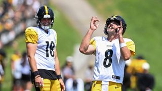 The Steelers Keeping 4 Quarterbacks Could Be Extremely Damaging To Two Position Groups (Steelers News). Photo by Barry Reeger / Imagn Images