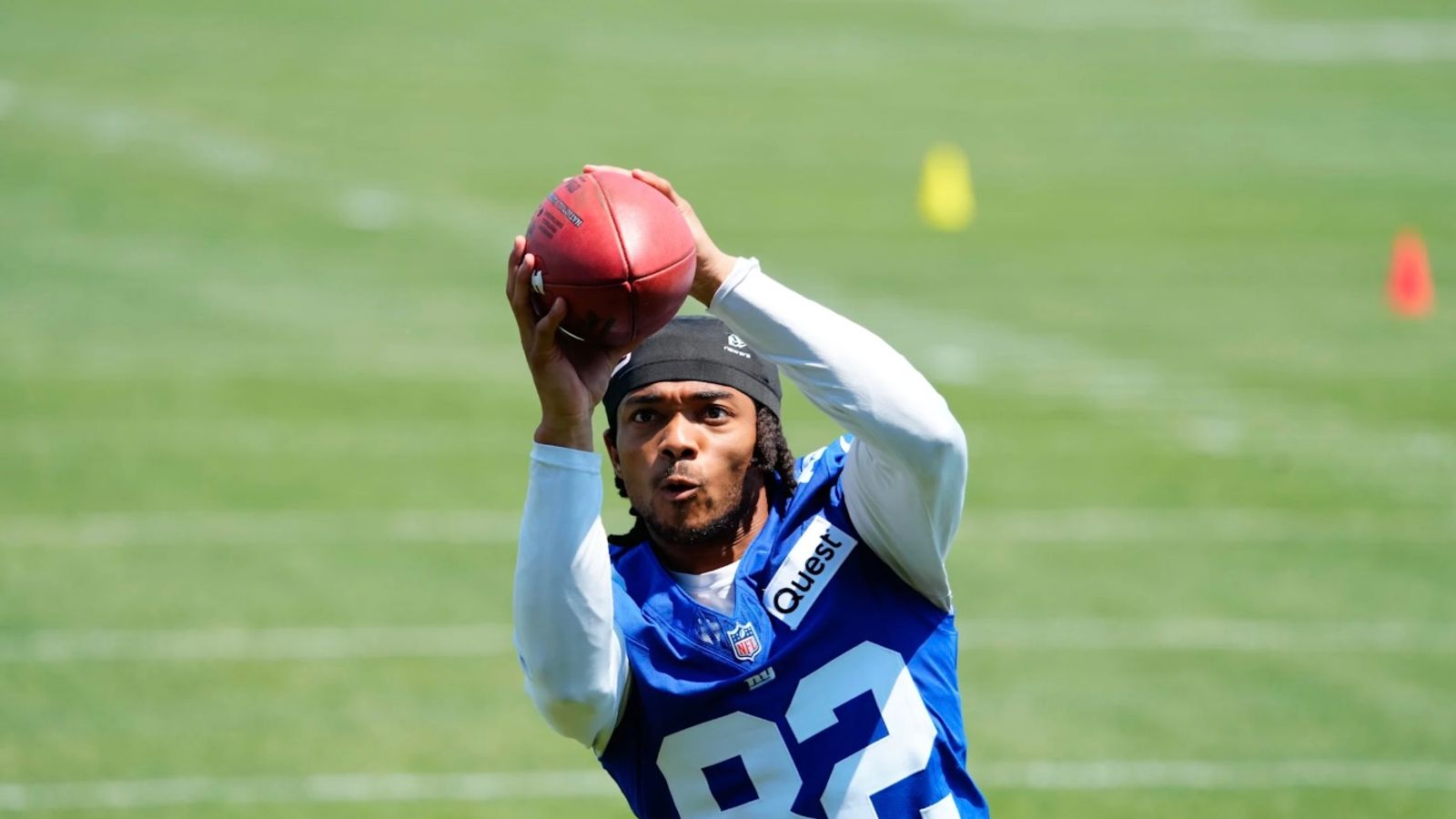 Calvin Austin III Makes Revealing Statement On What It's Really Like Working With Steelers' Aaron Rodgers (Steelers News). Photo by Evan Pinkus / New York Giants