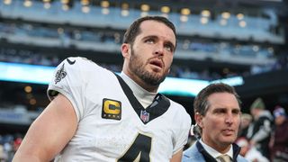 Steelers Could Be Showing Interest In Unpopular QB Option Derek Carr (Steelers News). Photo by Vincent Carchietta / Imagn Images