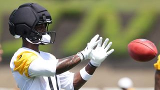 Germie Bernard Detailed How Steelers Screwed Over Falcons On Draft Night (Steelers News). Photo by Barry Reeger / Imagn Images