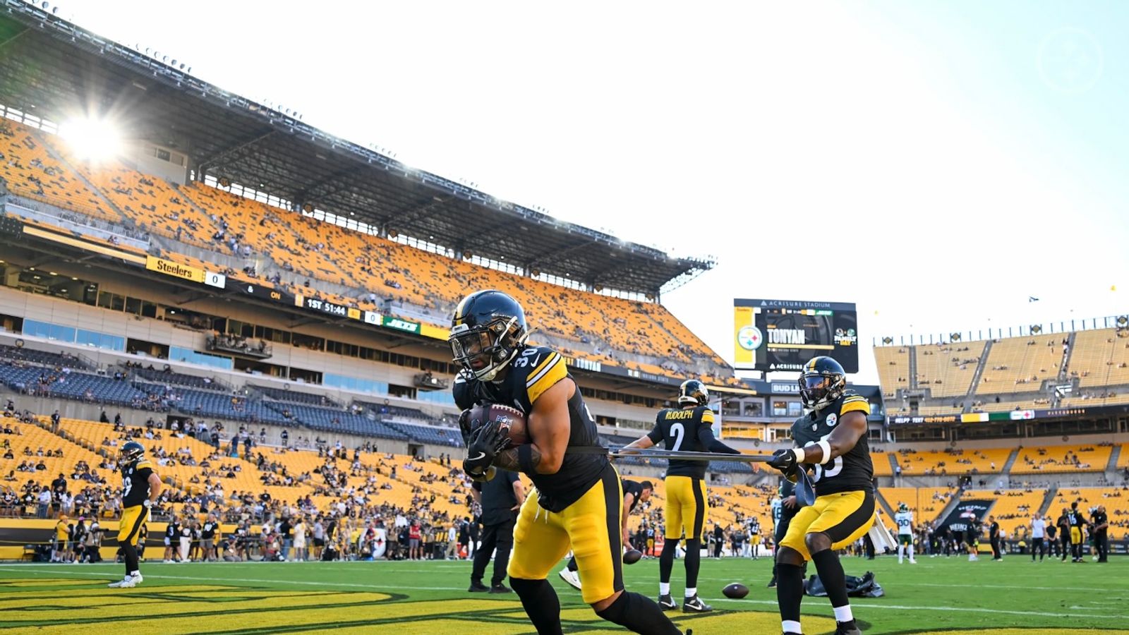 Steelers' Jaylen Warren's Workload Likely To Take A Huge Blow Thanks To Mike McCarthy (Steelers News). Photo by Karl Roser / Pittsburgh Steelers