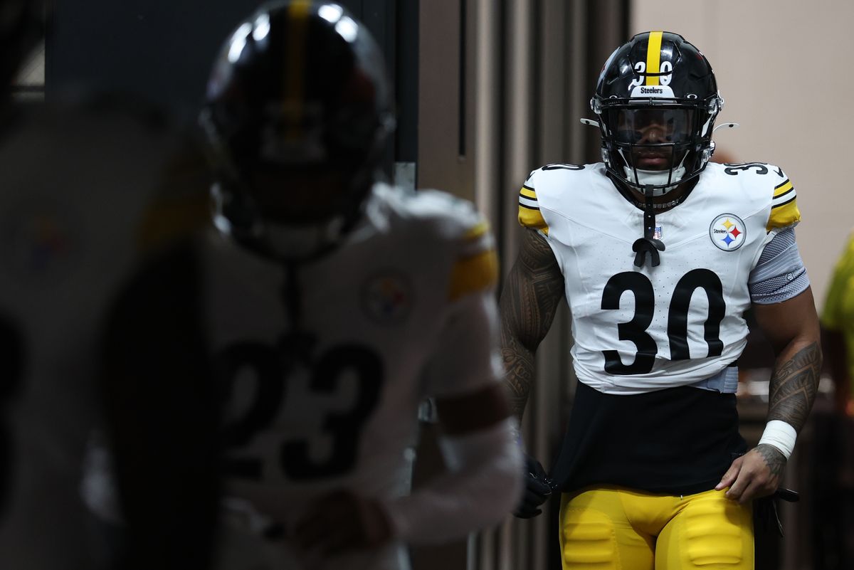 Steelers' Jaylen Warren Steelers' Jaylen Warren