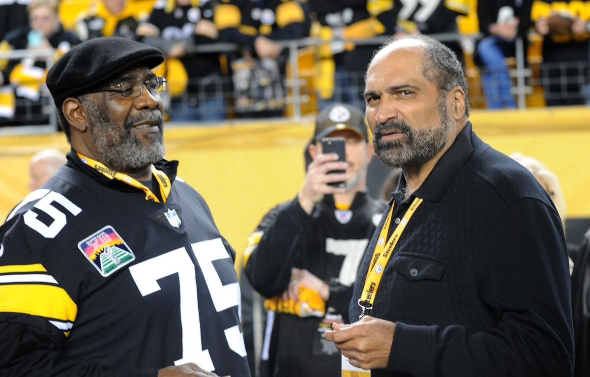 Steelers' Joe Green Franco Harris Steelers Joe Greene Franco Harris