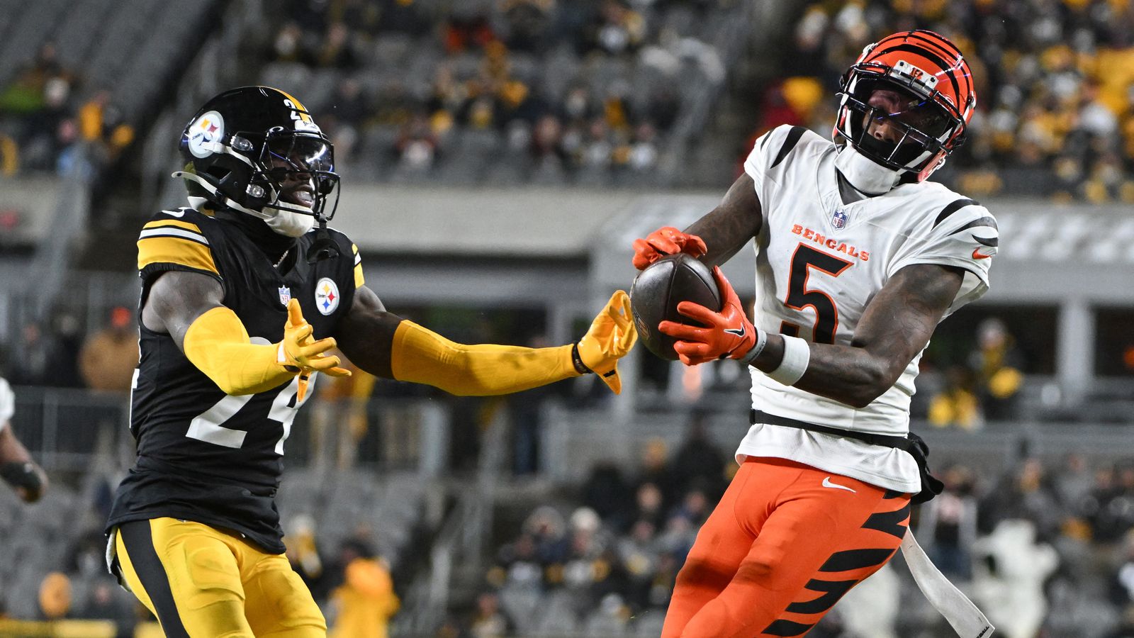 Concerning Update Drops On Joey Porter Jr's Polarizing Future With The Steelers (Steelers News). Photo by Barry Reeger / Imagn Images