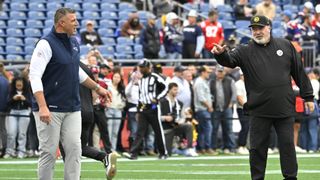 Mike McCarthy Quickly Tosses Out Blame For Steelers' Offensive Disaster In New England (Steelers News). Photo by Eric Canha / Imagn Images