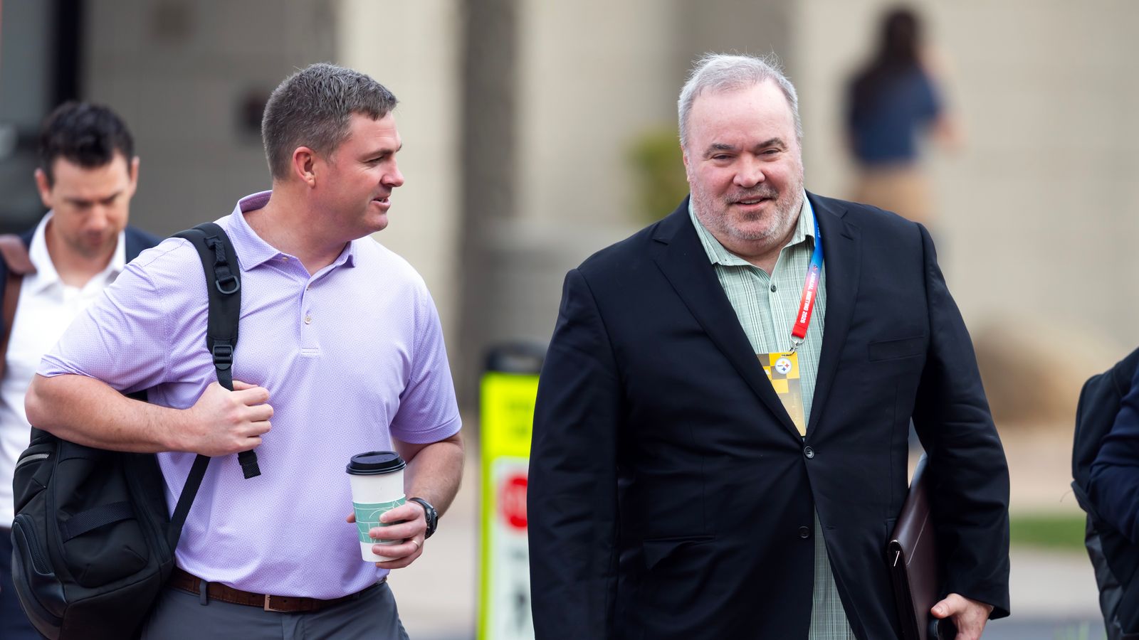 Steelers Make Interest In High Value Receiver Official: "Could Be A Steal" (Steelers News). Photo by Mark J. Rebilas / Imagn Images