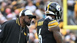 Steelers' Patrick Queen "Absolutely" Ready For A New Defensive Coordinator After Two Years Of Teryl Austin (Steelers News). Photo by Barry Reeger / Imagn Images