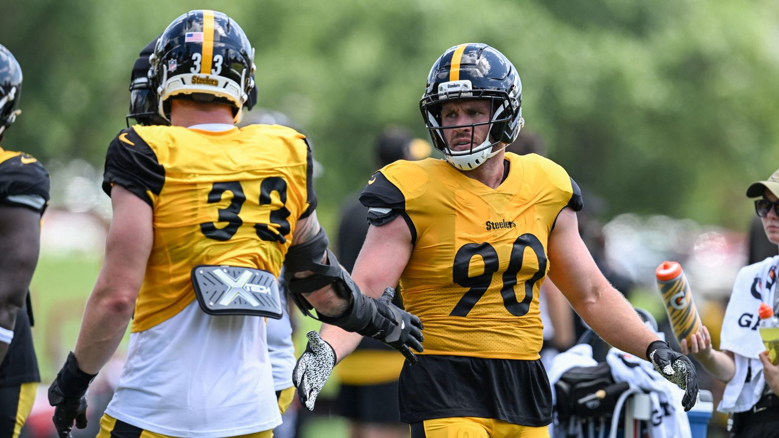 Steelers Have Thrilling News About TJ Watt: "He Cannot Be Stubborn" (Steelers News). Photo by Barry Reeger / Imagn Images