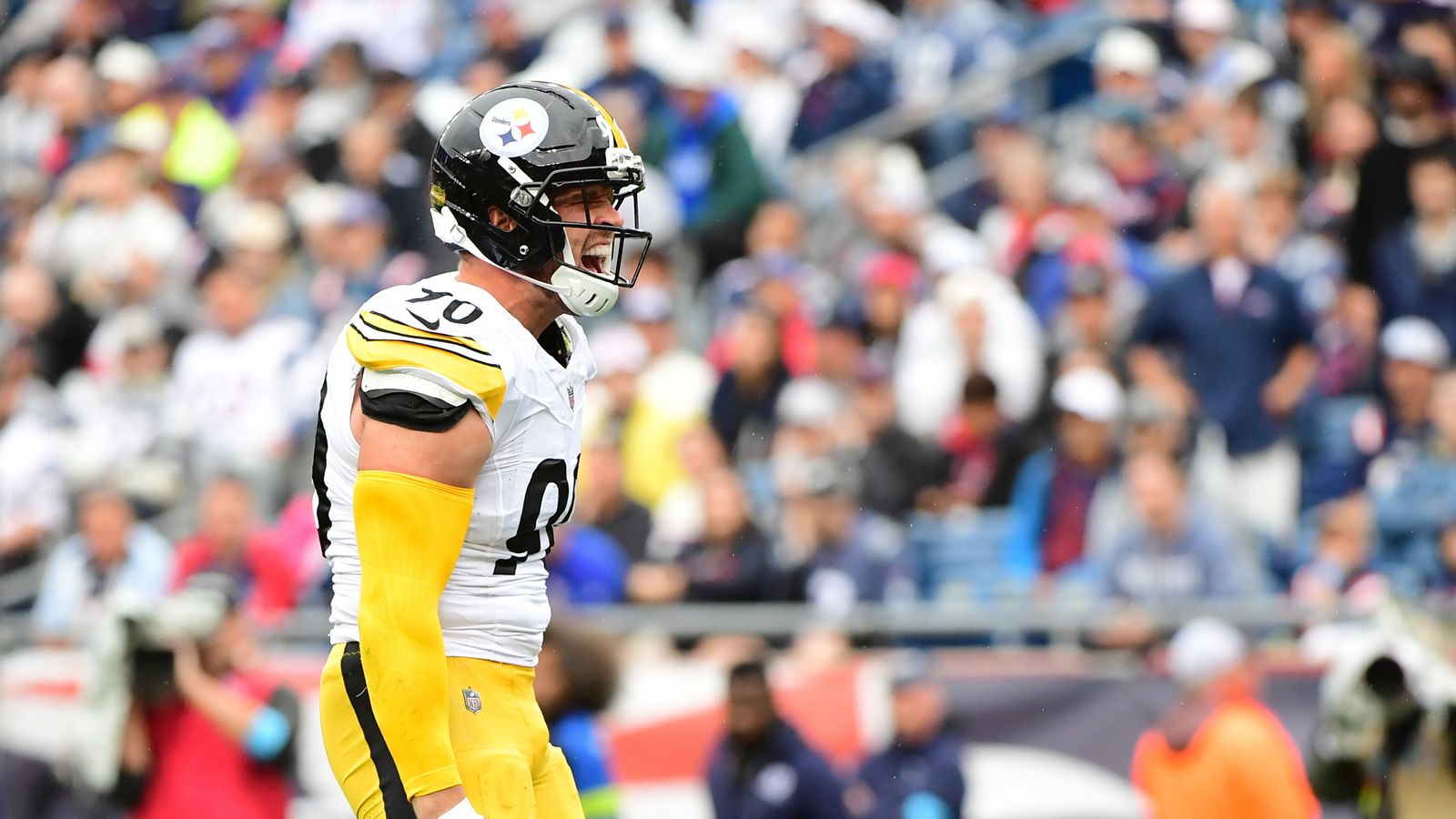 Patriots Fans Attacking Steelers' TJ Watt Get Clear Message: "Have No Idea" (Steelers News). Photo by Bob DeChiara / Imagn Images
