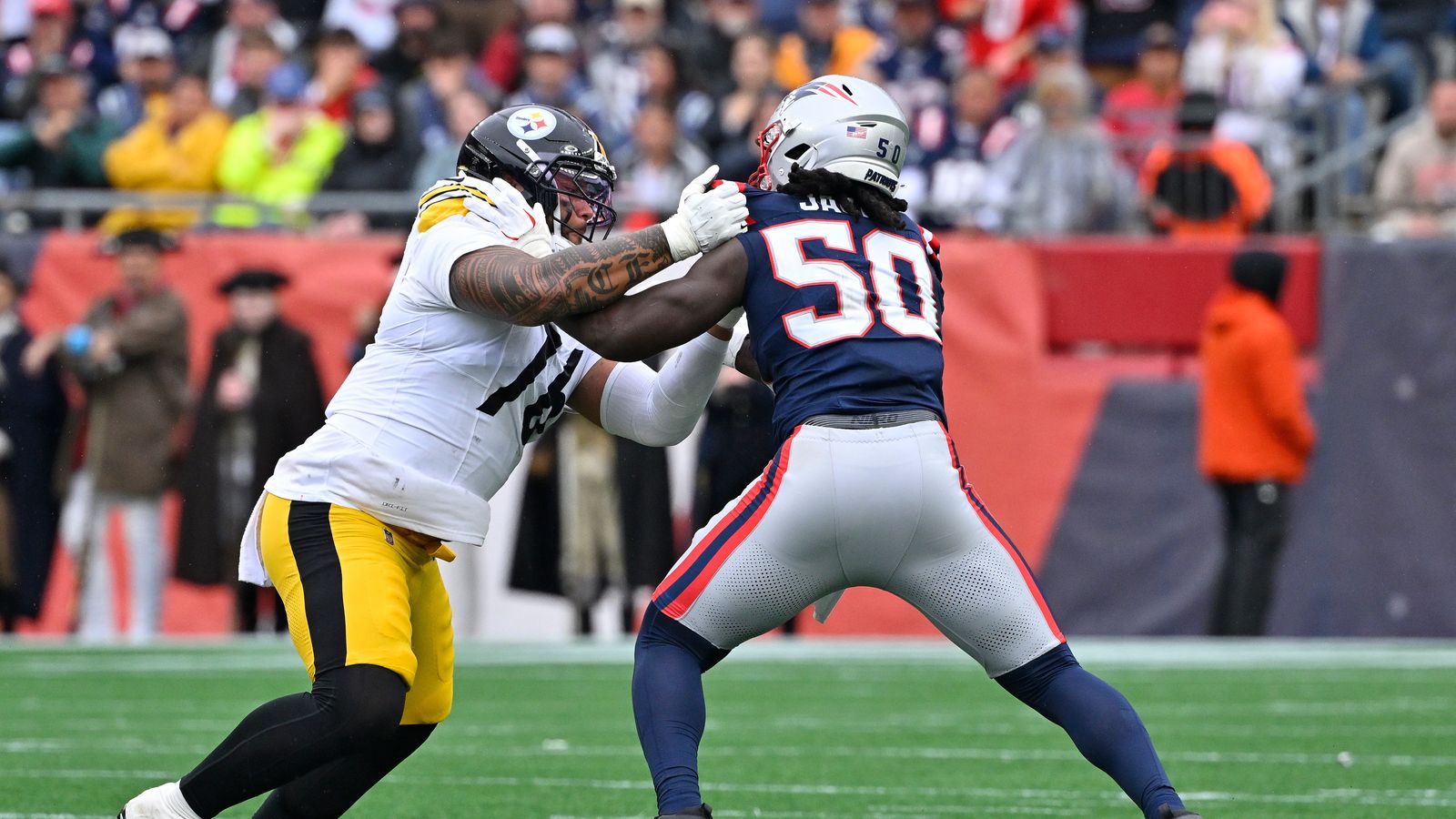 Concern Continues To Increase For The Steelers As Troy Fautanu's Injury Could Be Serious (Steelers News). Photo by Eric Canha / Imagn Images