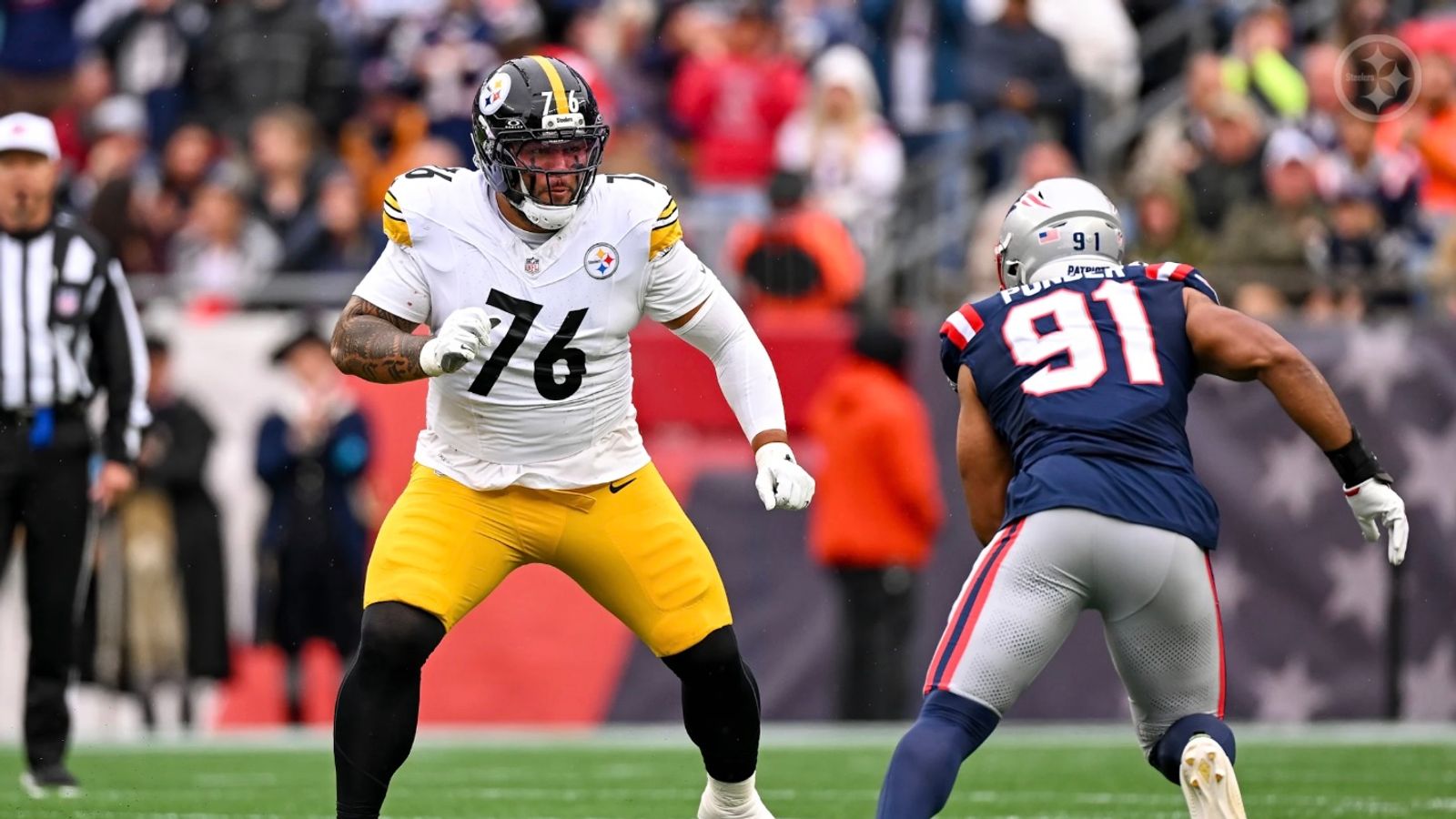 Steelers' Former First-Round Pick Troy Fautanu Delivers Warning: "Something's Gotta Change" (Steelers News). Photo by Karl Roser / Pittsburgh Steelers