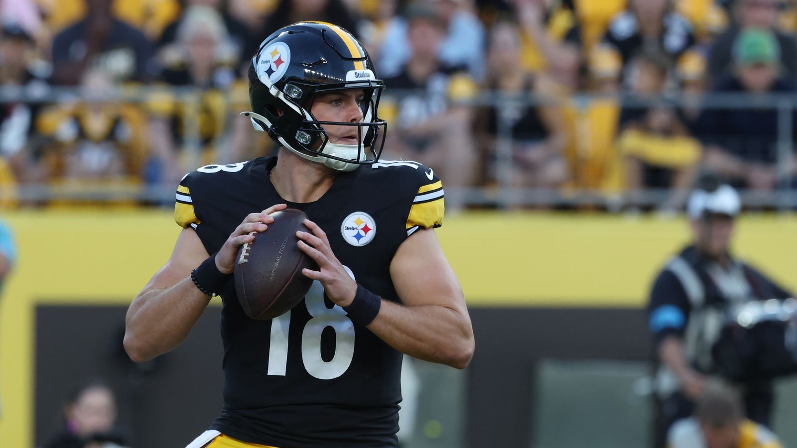 Steelers' Will Howard Gets Honest About Poor Performance: "That's A Shame" (Steelers News). Photo by Charles LeClaire / Imagn Images