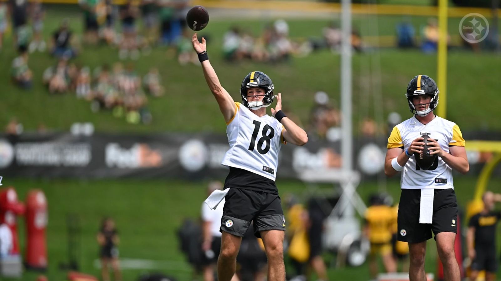 Steelers Fans Learn The Truth Behind Will Howard's Sudden Drop On The Depth Chart (Steelers News). Photo by Jordan Perez / Pittsburgh Steelers