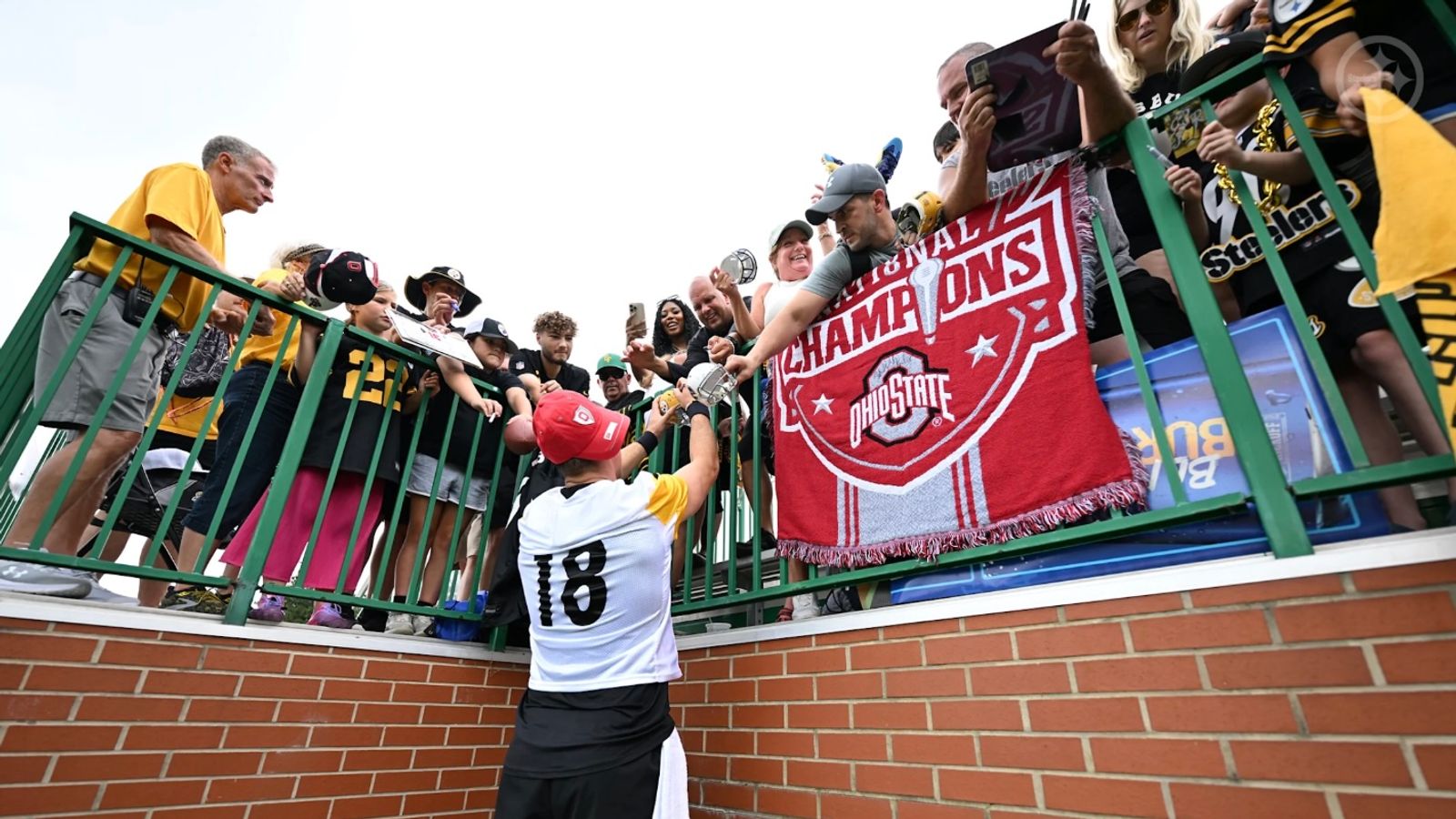 Steelers' Will Howard Already Proving He May Be Pittsburgh's Best Option Behind Aaron Rodgers (Steelers News). Photo by Jordan Perez / Pittsburgh Steelers
