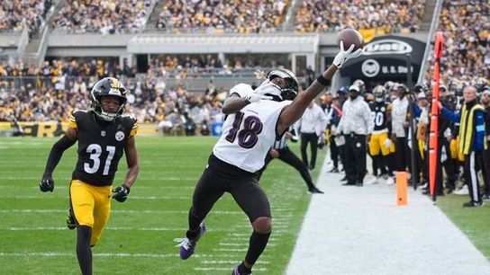 Former Steelers receiver Diontae Johnson Former Steelers receiver Diontae Johnson