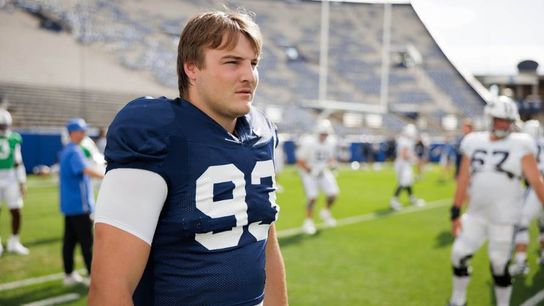 Steelers' Blake Mangelson was an MVP on defense at defensive tackle during his time with the BYU Cougars Steelers' Blake Mangelson was an MVP on defense at defensive tackle during his time with the BYU Cougars