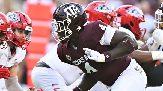 Shemar Steward in his time at Texas A&M Shemar Steward in his time at Texas A&M