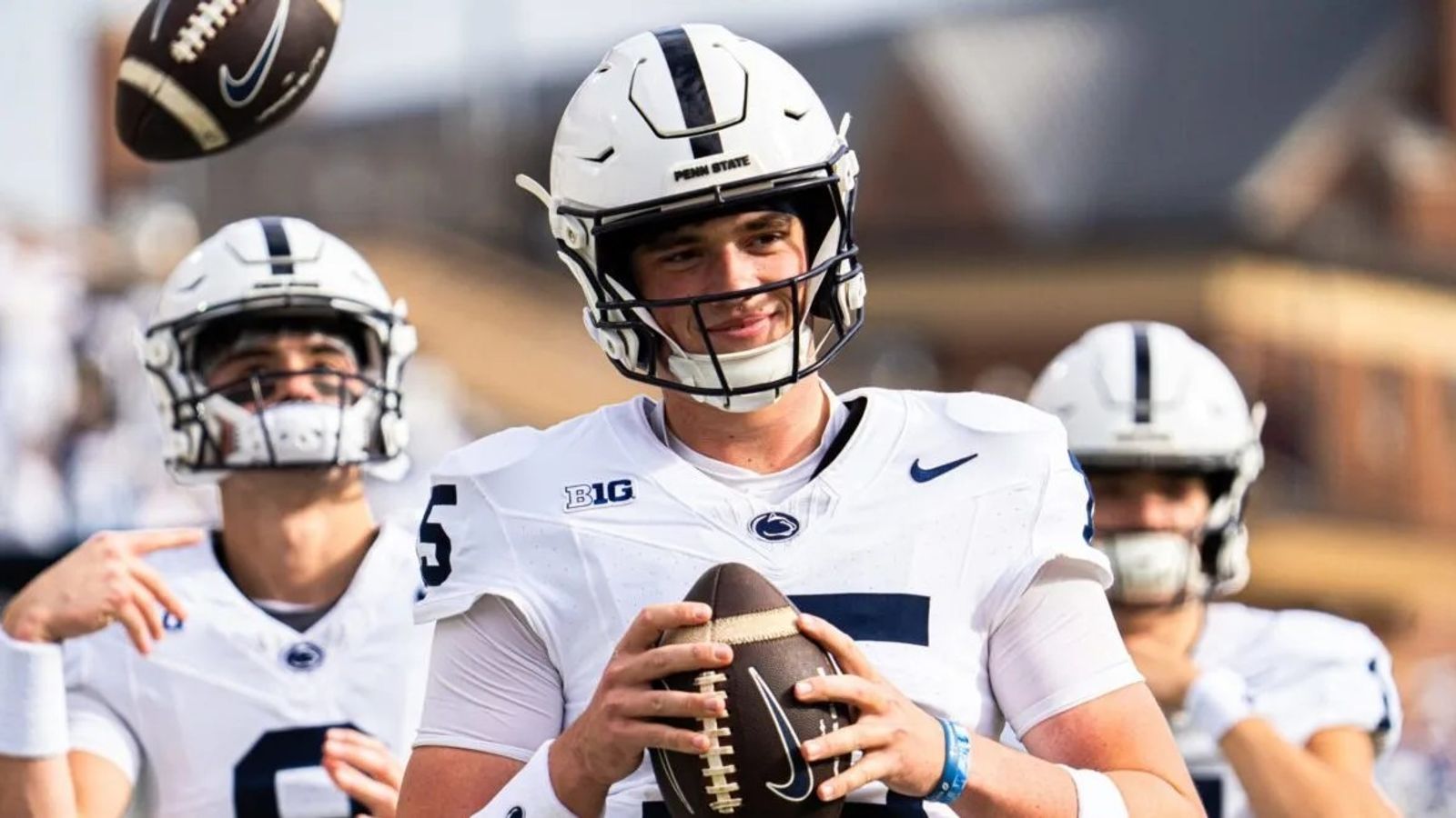 Steelers' New Quarterback Drew Allar May Heavily Resemble A Familiar Face (Steelers News). Photo by Matt Lynch / Nittany Sports Now