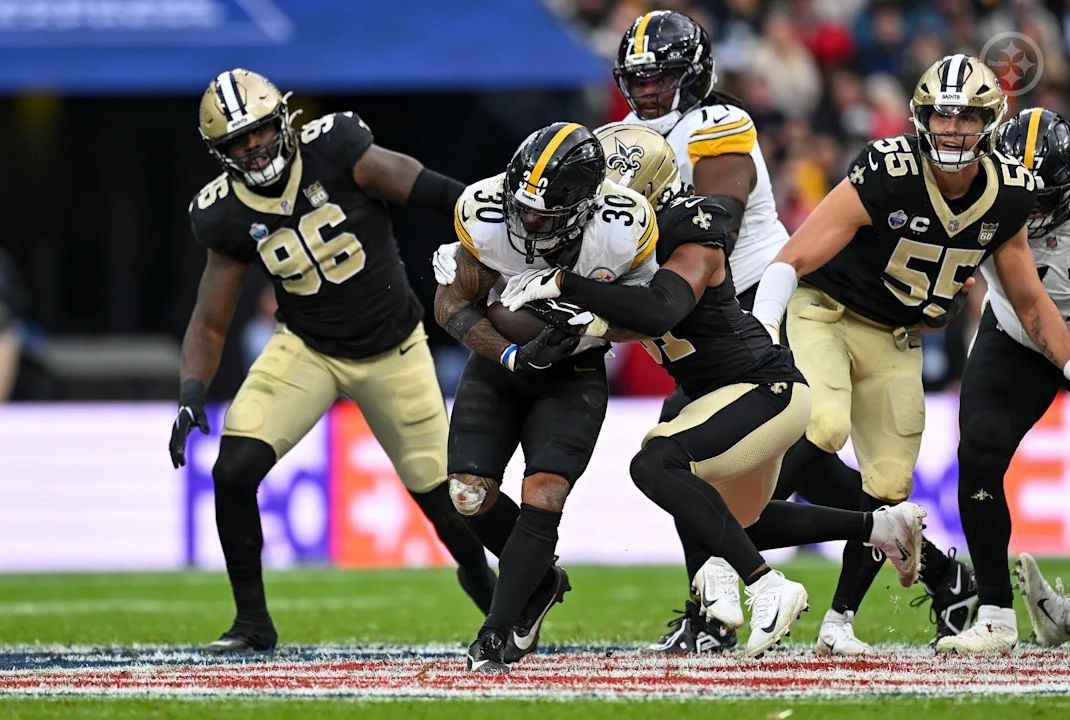 Steelers' Jaylen Warren Steelers' Jaylen Warren