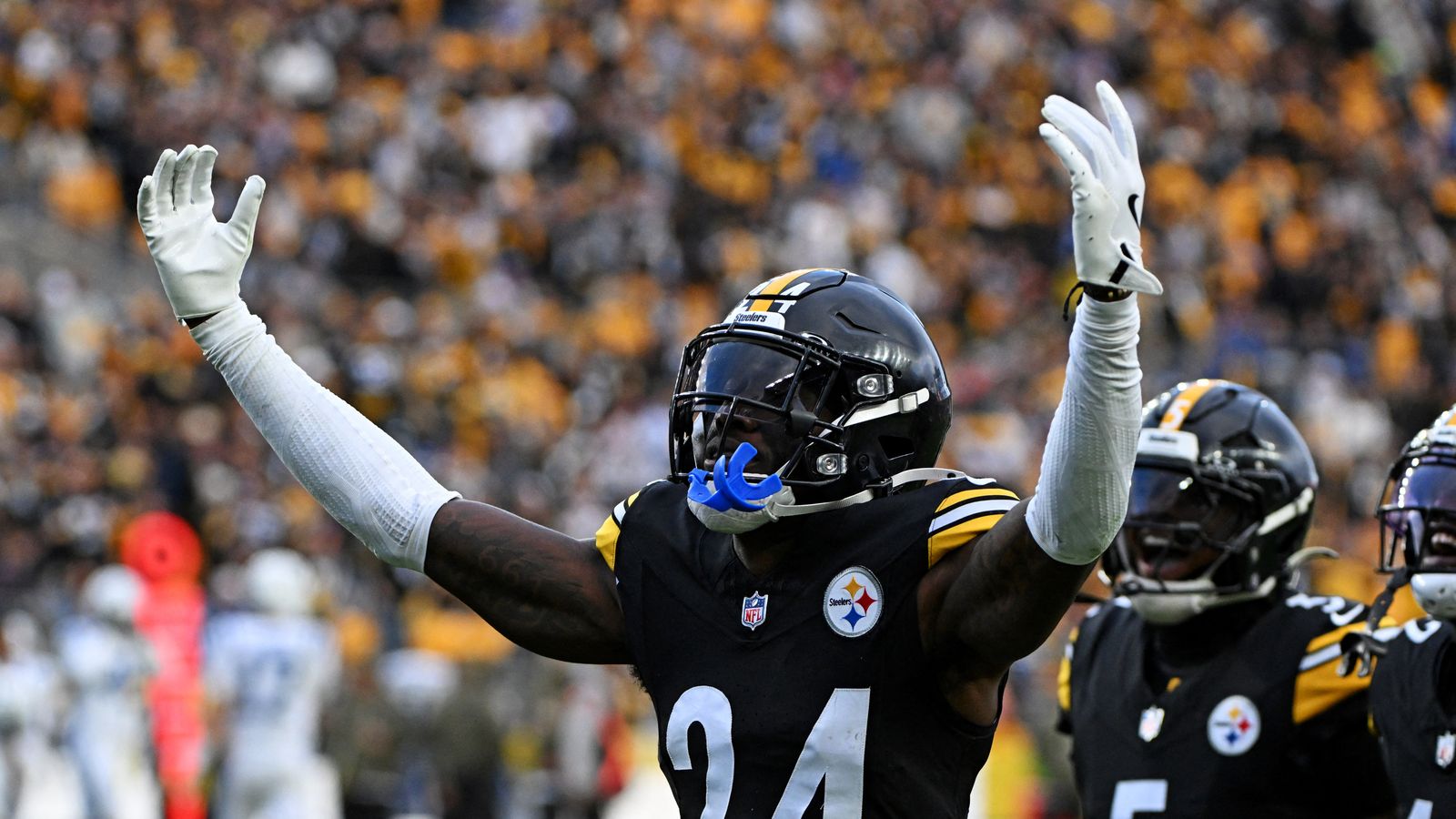 Steelers Predicted To Send Joey Porter Jr To NFC North In Latest Bold Prediction (Steelers News). Photo by Barry Reeger / Imagn Images