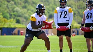 Steelers' Max Iheanachor Has A Major Luxury Going Into His Rookie Season (Steelers News). Photo by Karl Roser / Pittsburgh Steelers