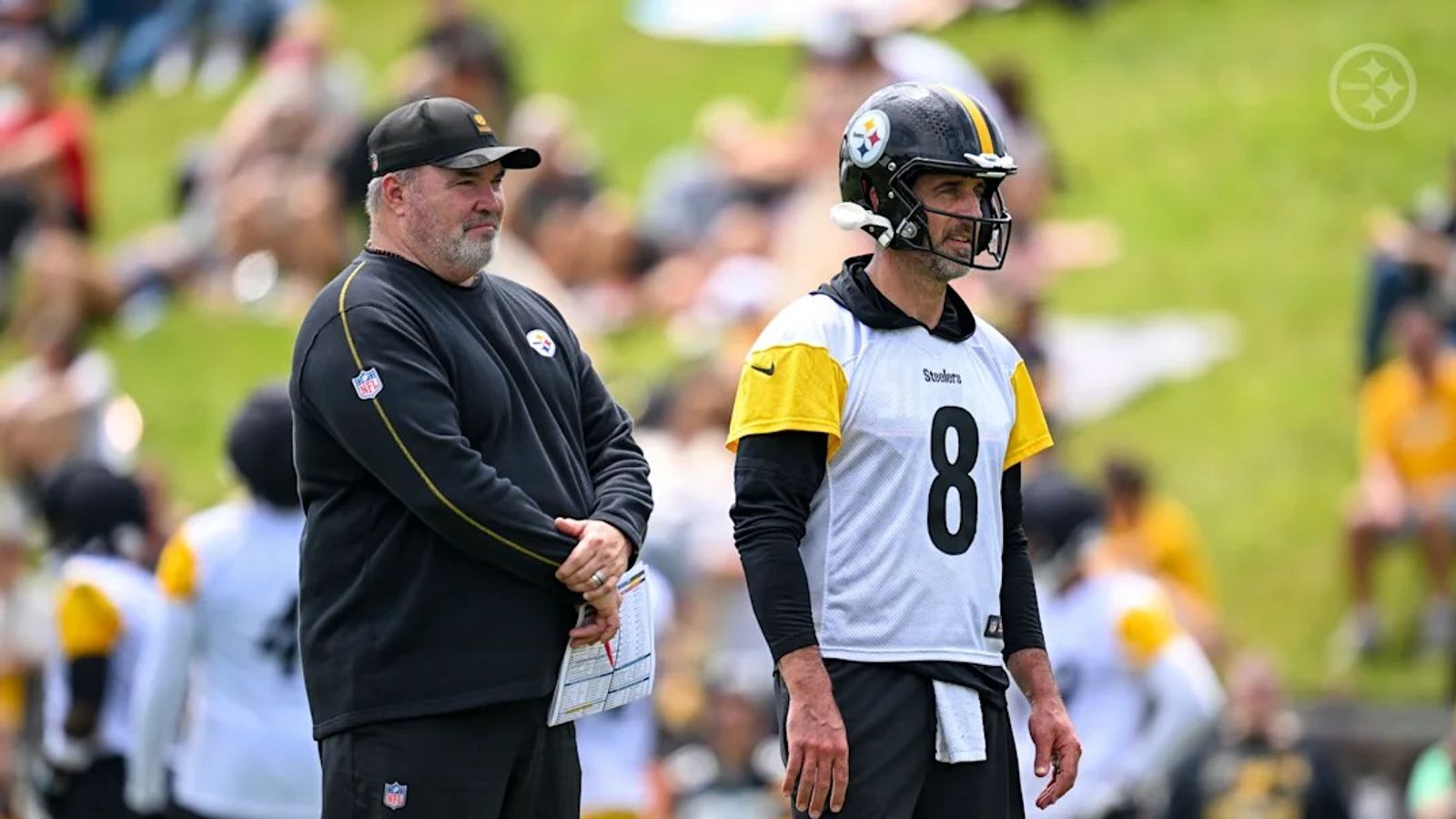 Steelers' Mike McCarthy Already Answering The Questions That Mike Tomlin Never Did (Steelers News). Photo by Jordan Perez / Pittsburgh Steelers