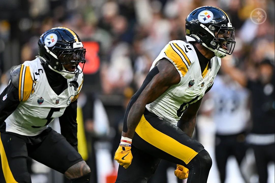Steelers' Patrick Queen and Jalen Ramsey Steelers' Patrick Queen and Jalen Ramsey