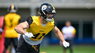 Steelers' Payton Wilson Is An Established Player But He Stayed For The Final Week Of OTA's (Steelers News). Photo by Karl Roser / Pittsburgh Steelers