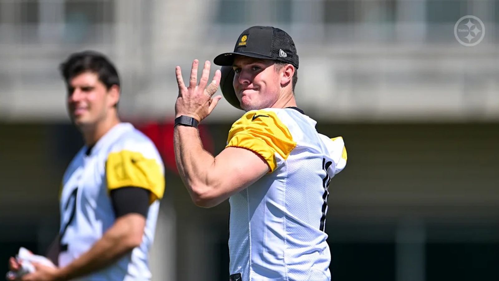Will Howard Sends Steelers Strong Message About His Place In Competitive QB Room (Steelers News). Photo by Alysa Rubin / Pittsburgh Steelers