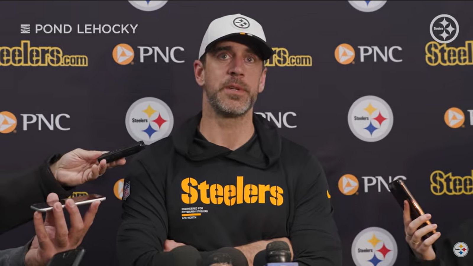 Steelers' Aaron Rodgers Confirms Well Known Big Mike Tomlin Issue: "Not That There's A Lot Of Rules In General" (Steelers News). Photo by YouTube / Pittsburgh Steelers