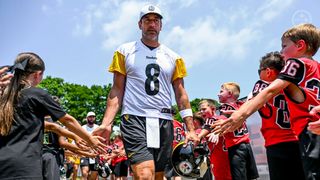 Steelers' Aaron Rodgers Already Has A New Favorite Target (Steelers News). Photo by Alysa Rubin / Pittsburgh Steelers