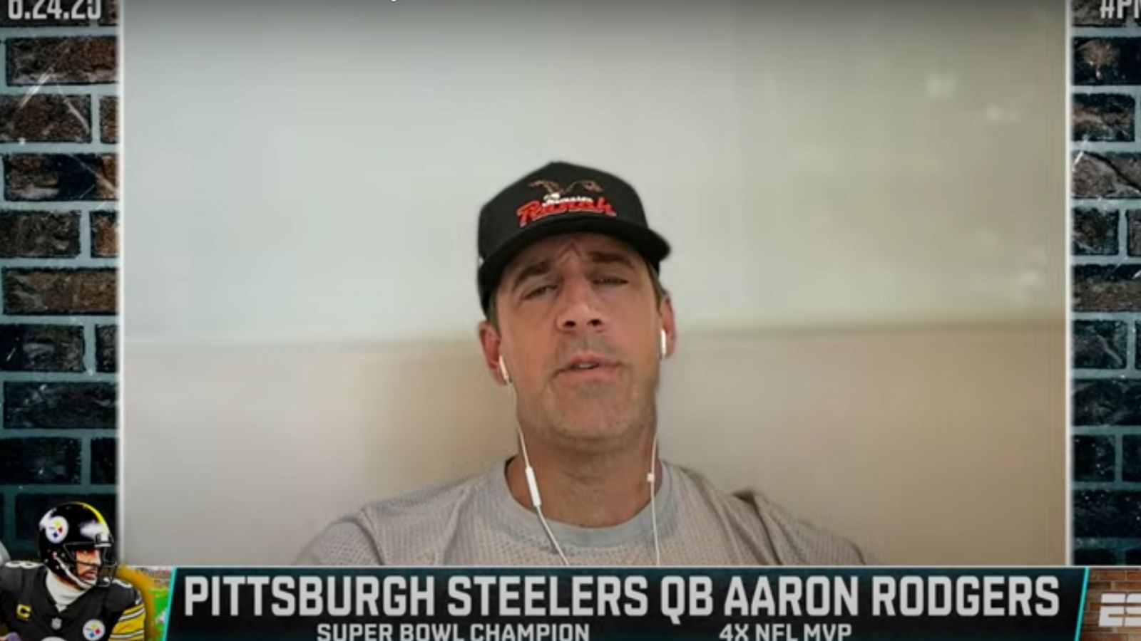 Aaron Rodgers Reveals Steelers' DK Metcalf Made Big Signing "A Reality" (Steelers News). Photo by YouTube / The Pat McAfee Show